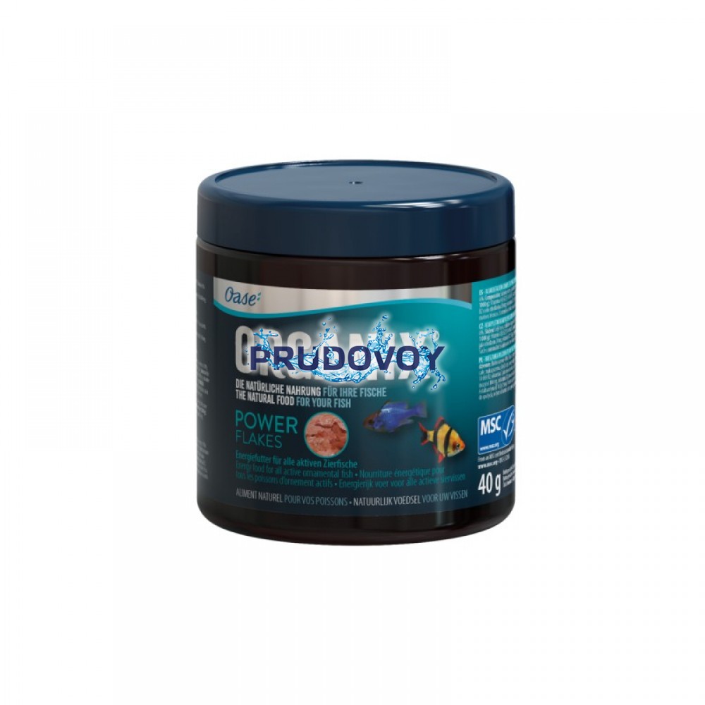 Корм для всех видов рыб, ORGANIX Power Flakes 250 ml